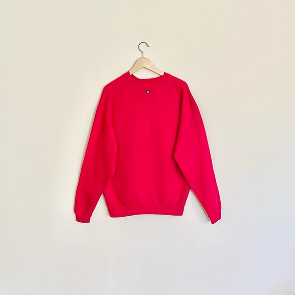 Vintage Ohio State University Buckeyes Embroidered Red Sweatshirt Adult Large - Picture 5 of 8